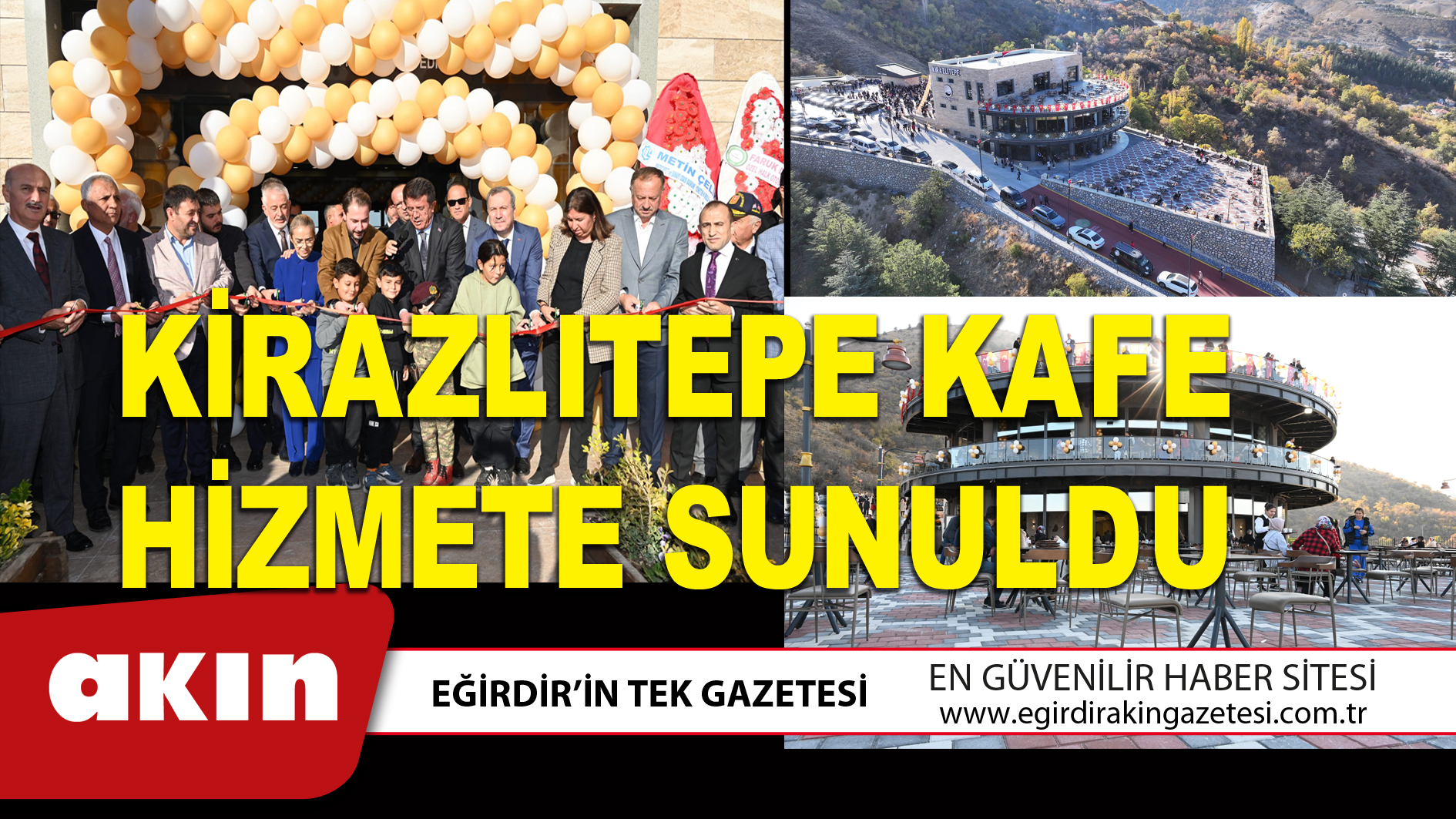 eğirdir haber,akın gazetesi,egirdir haberler,son dakika,KİRAZLITEPE KAFE HİZMETE SUNULDU
