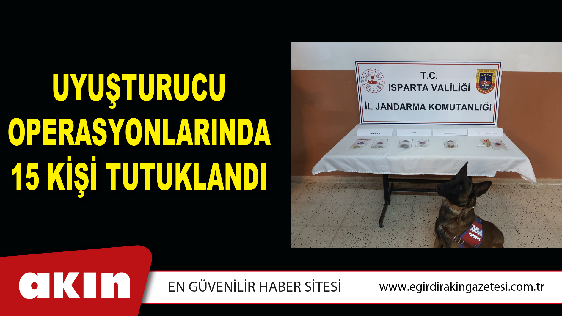 Uyuşturucu Operasyonlarında 15 Kişi Tutuklandı