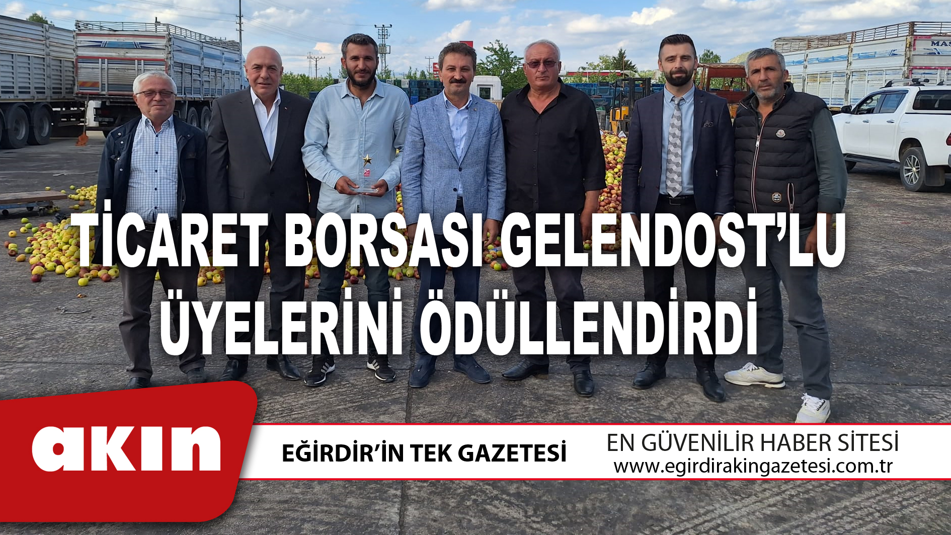 Ticaret Borsası Gelendost’lu Üyelerini Ödüllendirdi