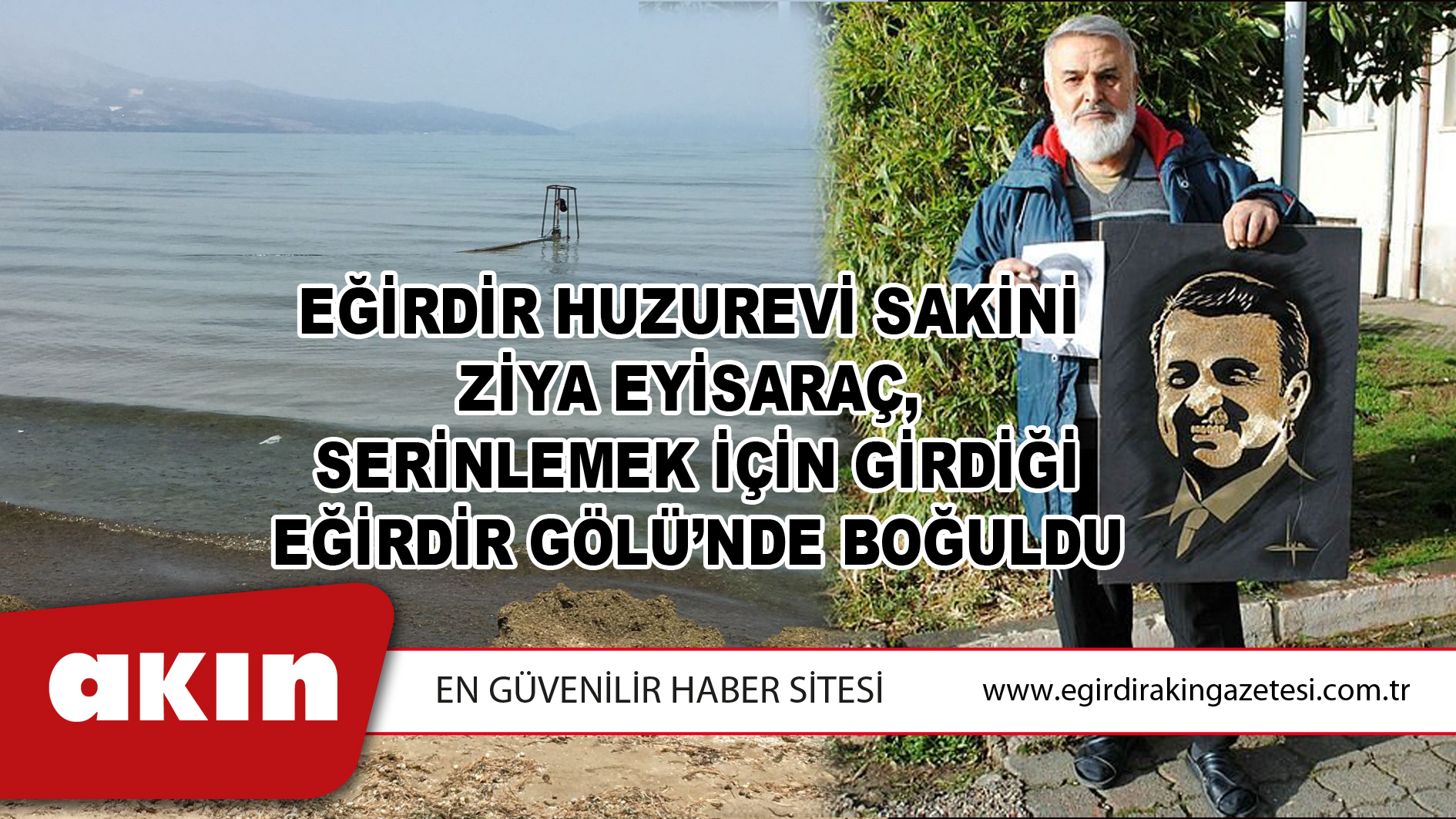 Serinlemek İçin Girdiği Eğirdir Gölü’nde Boğuldu