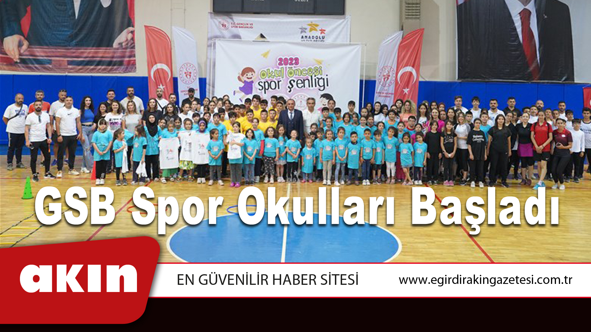 GSB Spor Okulları Başladı