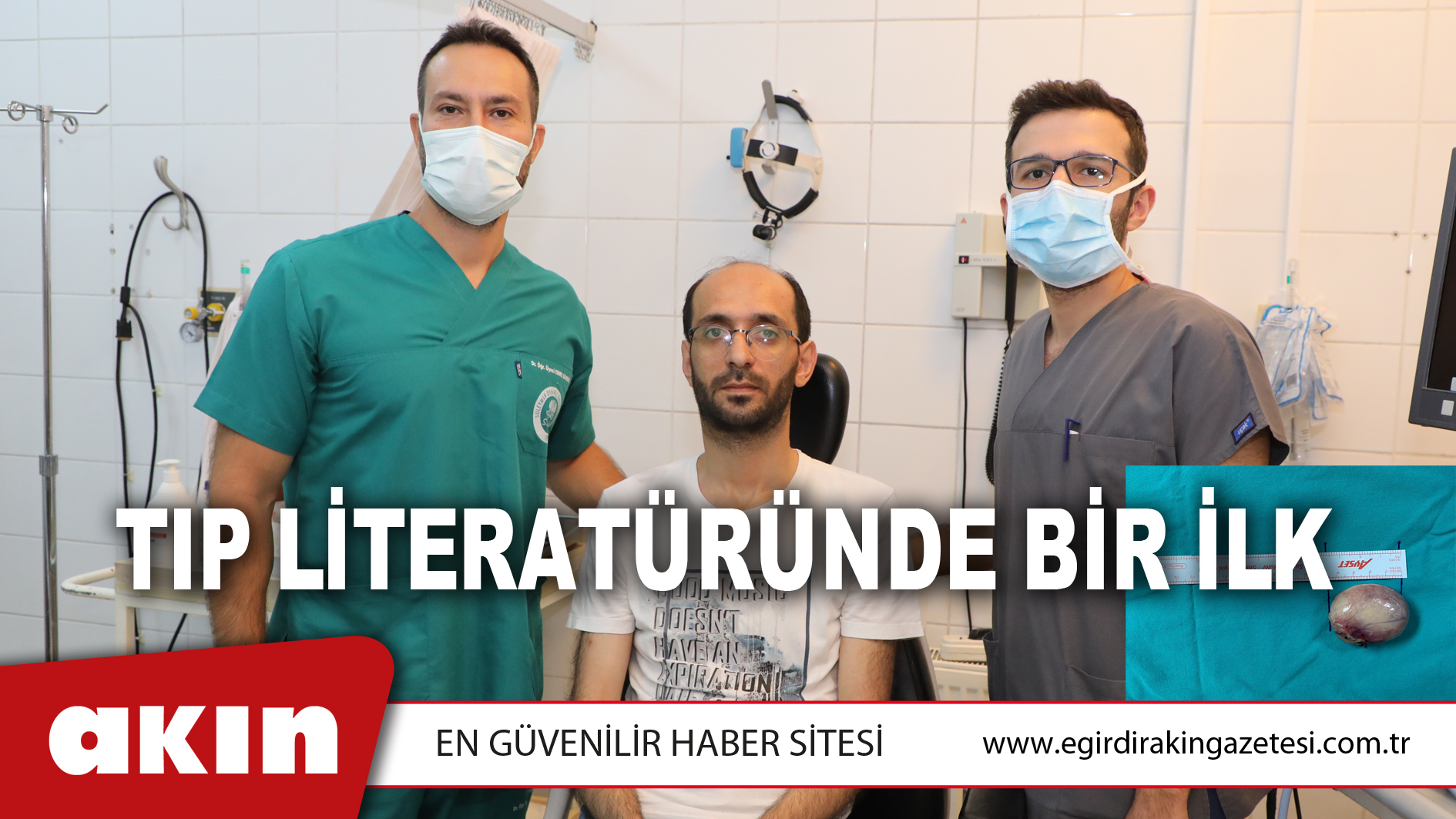 TIP LİTERATÜRÜNDE BİR İLK