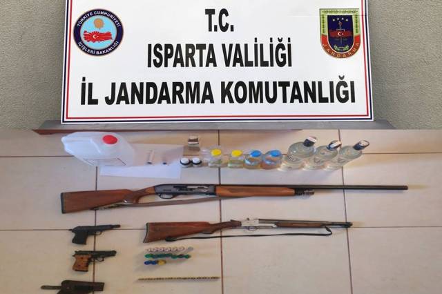 Jandarmadan Sahte İçki Operasyonu