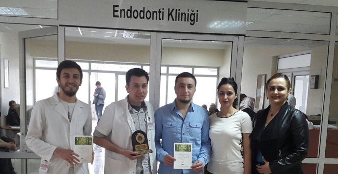 6. Uluslararası Endodonti Sempozyumunda SDÜ Endodonti Anabilim Dalına İki Ödül