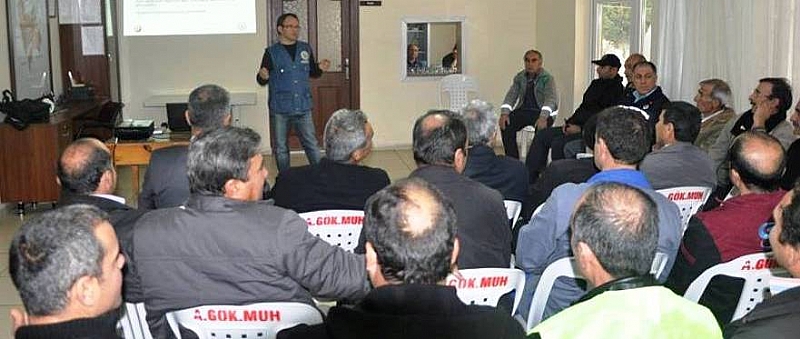 Eğirdir Orman İşletme Müdürlüğü'nde AKBO eğitimi verildi