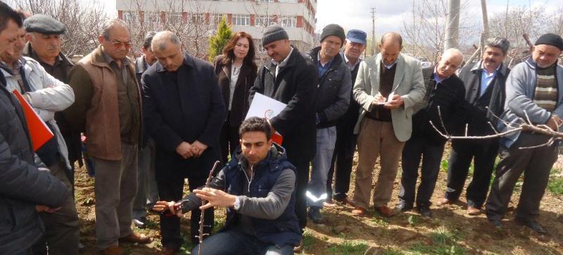 Eğirdir MARİM Kırıkkale'de Budama Eğitimi Verdi