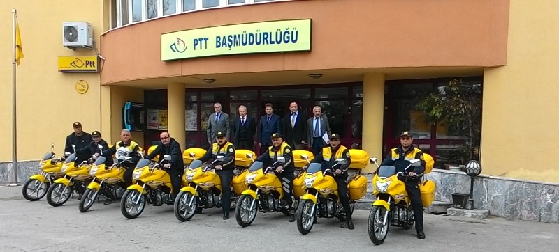 PTT, ALIMINI YAPTIĞI YENİ MOTOSİKLETLERİYLE ŞİMDİ DAHA GÜÇLÜ...
