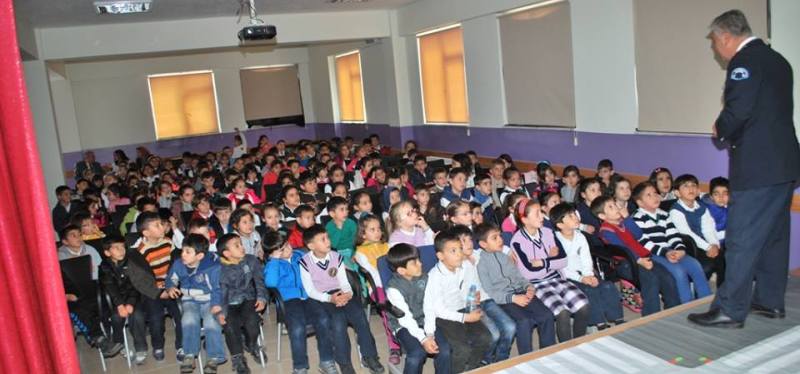 S. Demirel Okulu'nda Trafik Eğitimi Verildi