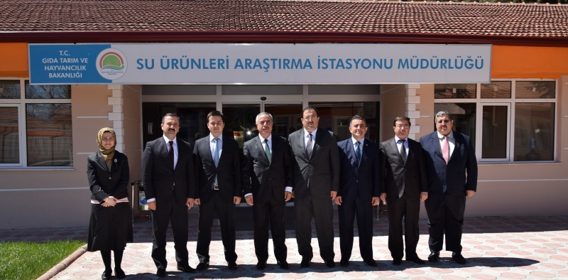 Gıda Tarım ve Hayvancılık Bakanlığı Müsteşar Yardımcısı M. Hadi Tunç'tan SARİM'e Ziyaret
