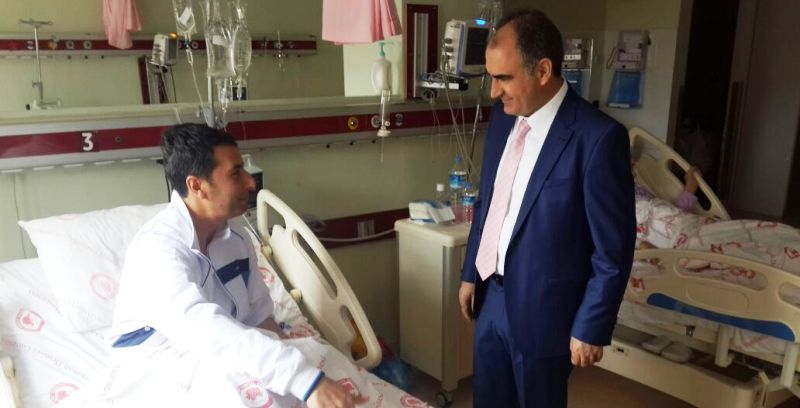 Vali Özkan Eğirdir Savcısını Ziyaret Etti
