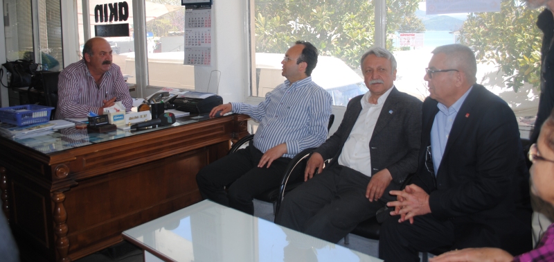 CHP Adayları Gazetemizi Ziyaret Etti