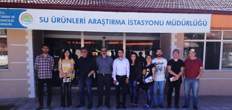 SDÜ Eğirdir Su Ürünleri Fakültesi'nden Eğirdir SARİM'e Ziyaret...