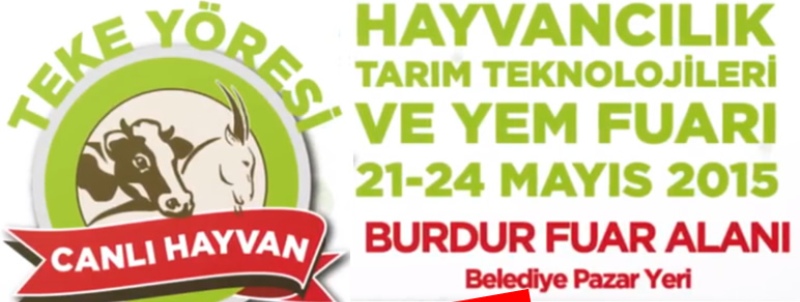 BURDUR'UN İLK CANLI HAYVAN FUARI 21 MAYIS'TA AÇILIYOR