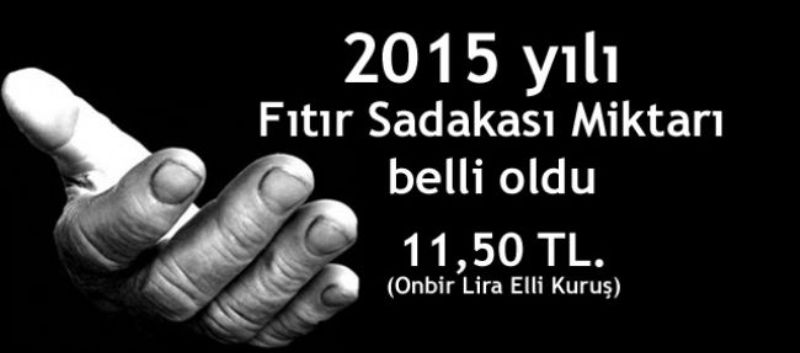 Diyanet, fıtır sadakası miktarını belirledi
