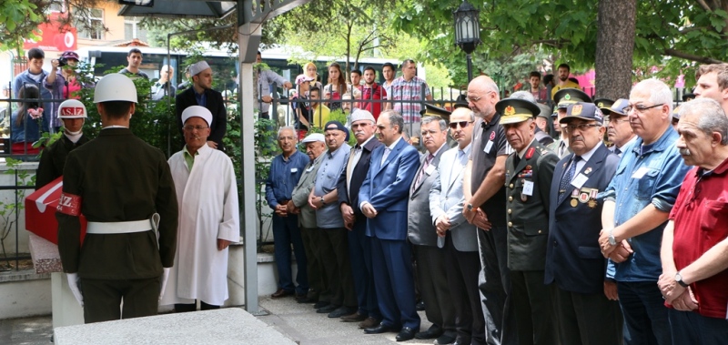 KORE GAZİMİZ SON YOLCULUĞUNA UĞURLANDI
