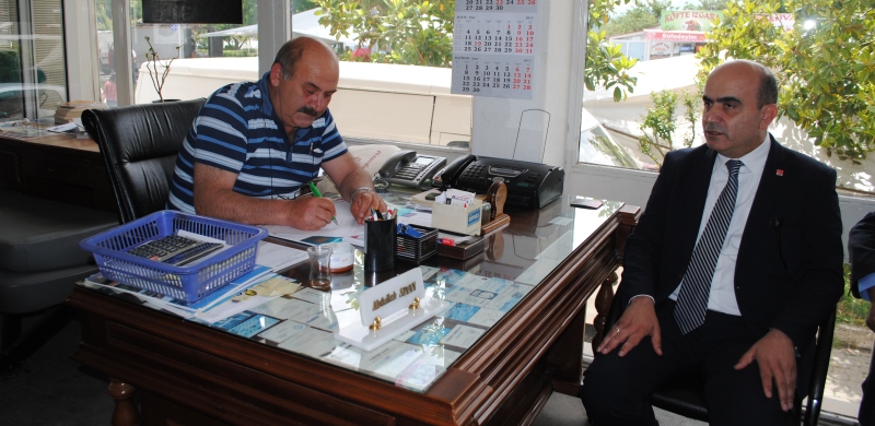 CHP ISPARTA MİLLETVEKİLİ ADAYI CEYHAN, GAZETEMİZİ ZİYARET ETTİ