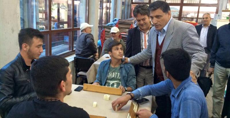 VEKİL OKUTAN DUR DURAK BİLMEDEN TEŞEKKÜR ZİYARETLERİNE DEVAM EDİYOR