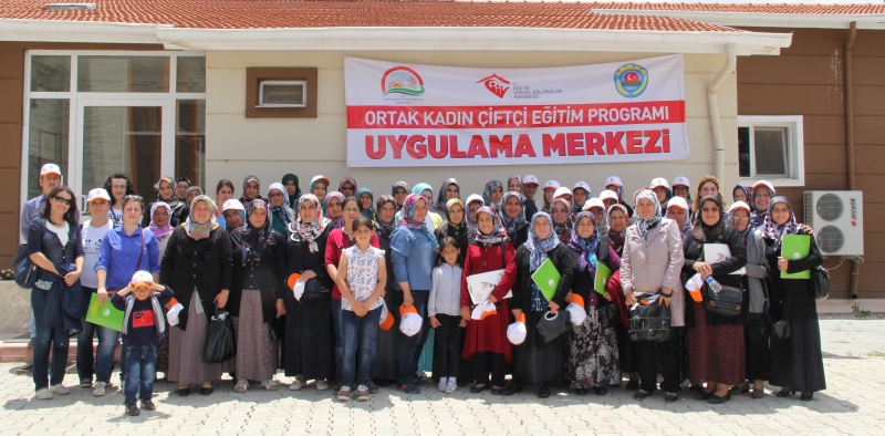 Ortak Kadın Çiftçi Eğitim Programı Tamamlandı