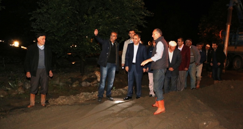 AŞIRI YAĞIŞ ISPARTA'DA ETKİLİ OLDU