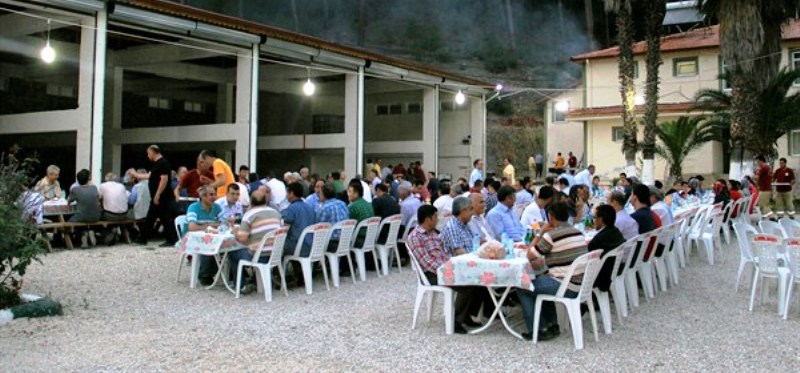OBM Yangın İlk Müdahale Ekibi A. Gökdere'deki İftarda Buluştu