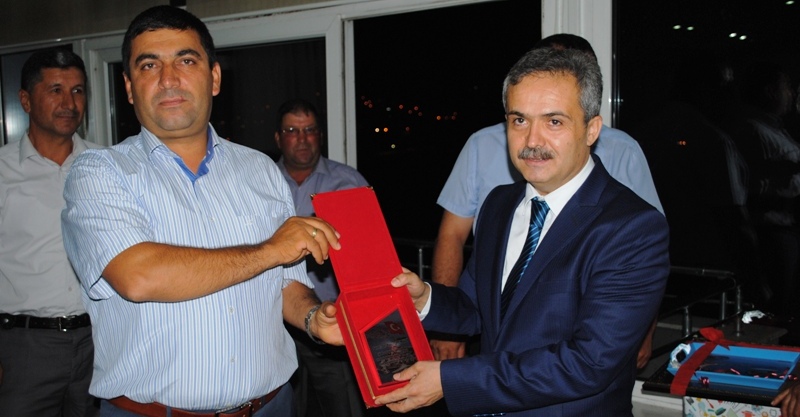 Kaymakam Dr. Yalçın Yılmaz'a Veda Yemeği...