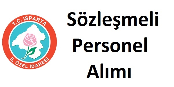 Isparta İl Özel İdaresi Personel Alacak