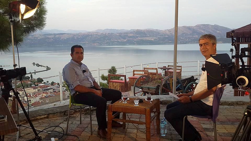 Eğirdir'in çiçeği burnunda Kaymakamı Abdullah Akdaş Hakan Yaman'a konuk oluyor
