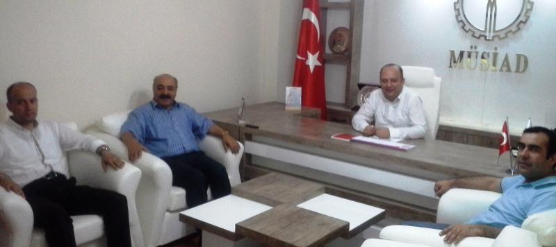 SGK İl Müdürü Durgut'tan MÜSİAD'a Ziyaret...