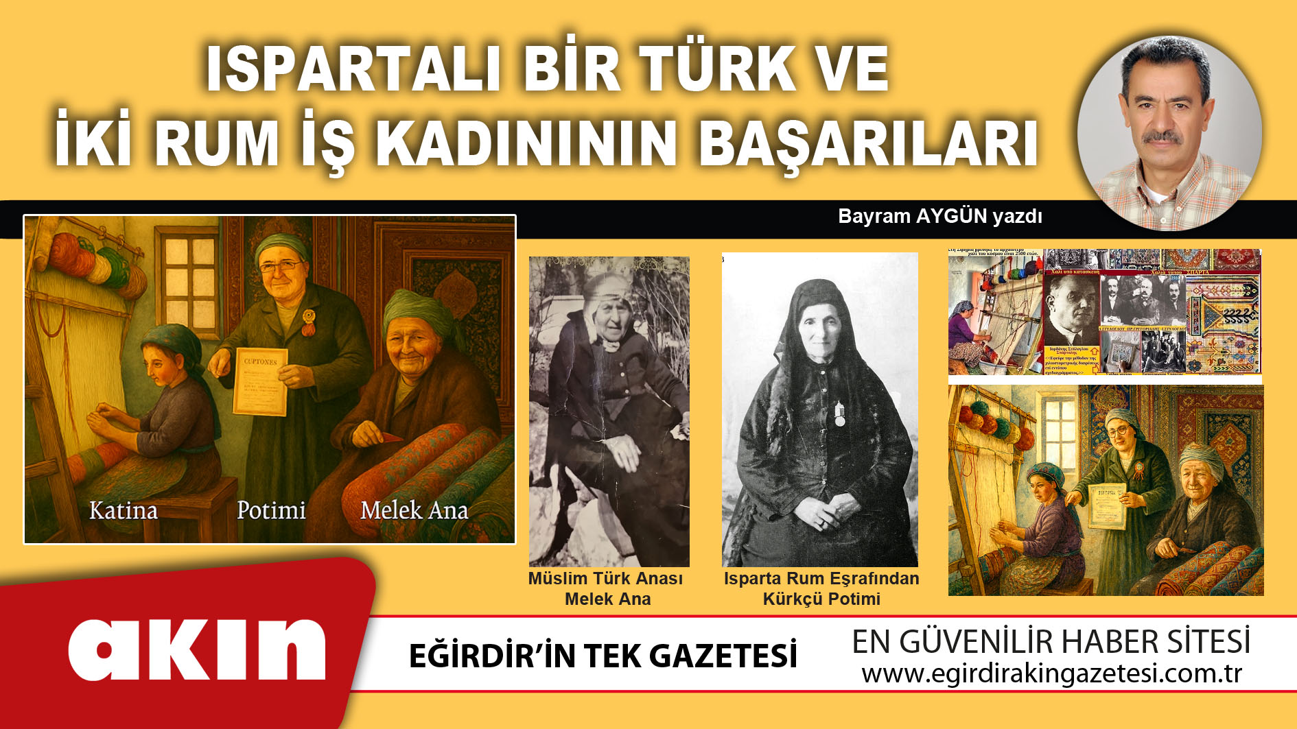 Ispartalı Bir Türk Ve İki Rum İş Kadınının Başarıları