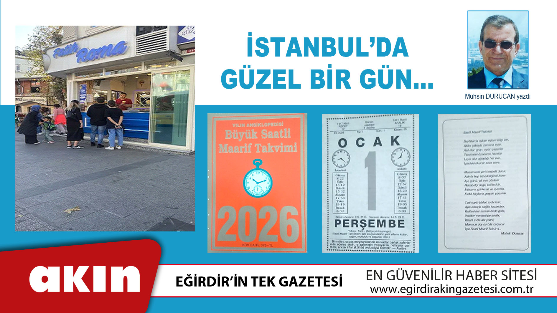 İstanbul’da Güzel Bir Gün…
