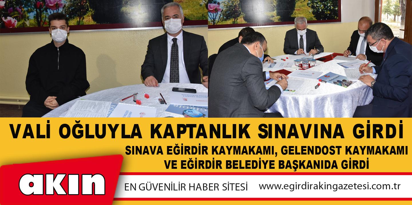 Vali Oğluyla Kaptanlık Sınavına Girdi