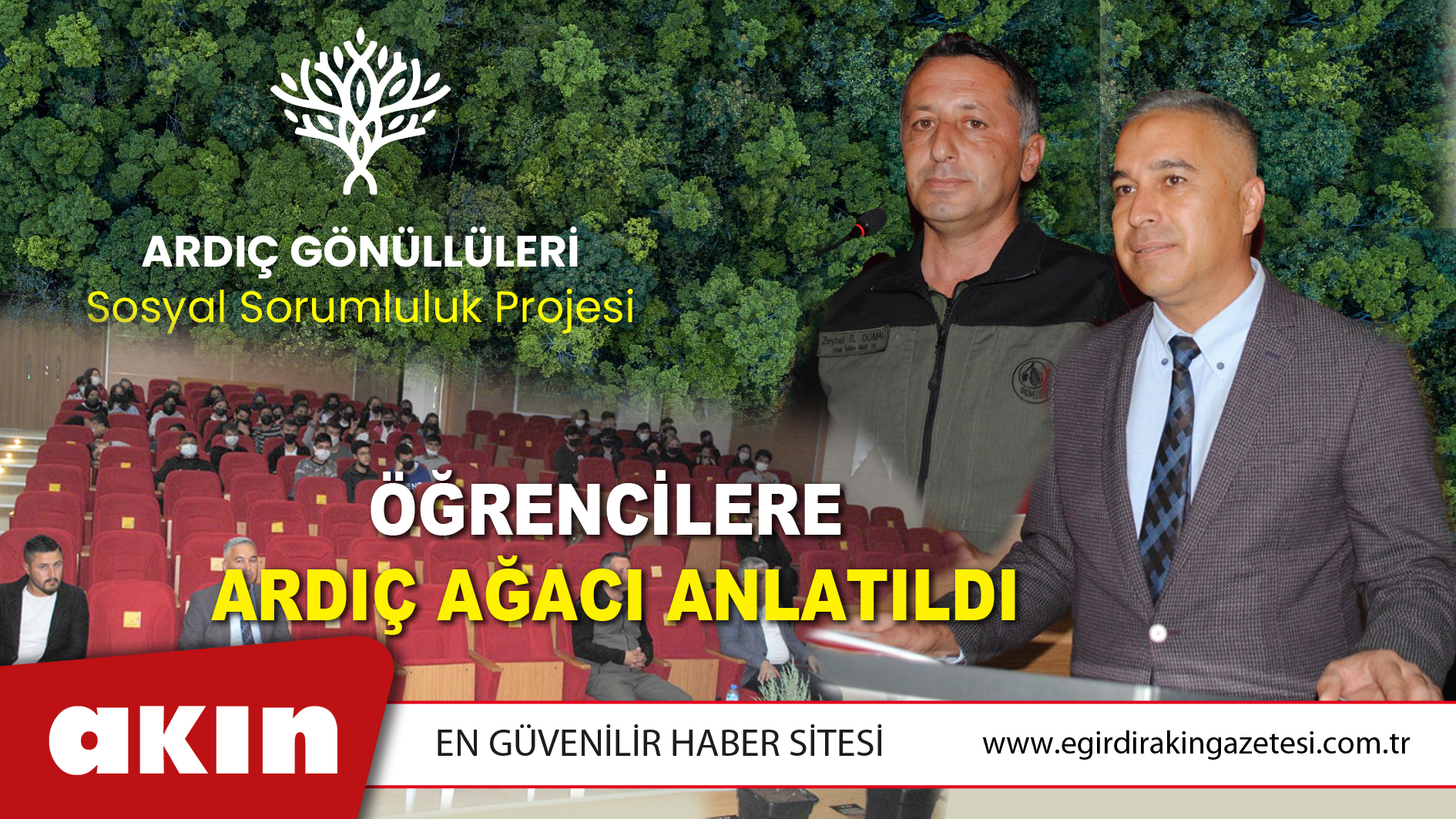 Öğrencilere Ardıç Ağacı Anlatıldı