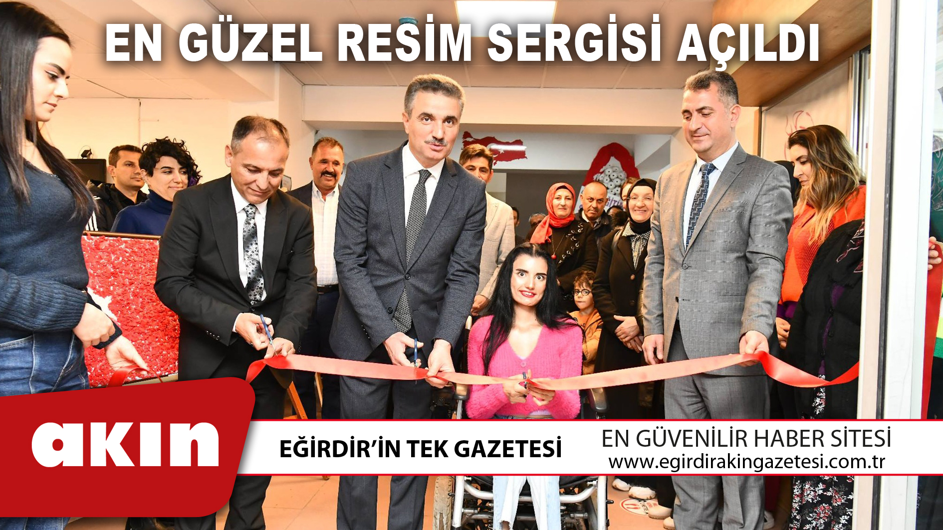 eğirdir haber,akın gazetesi,egirdir haberler,son dakika,EN GÜZEL RESİM SERGİSİ AÇILDI