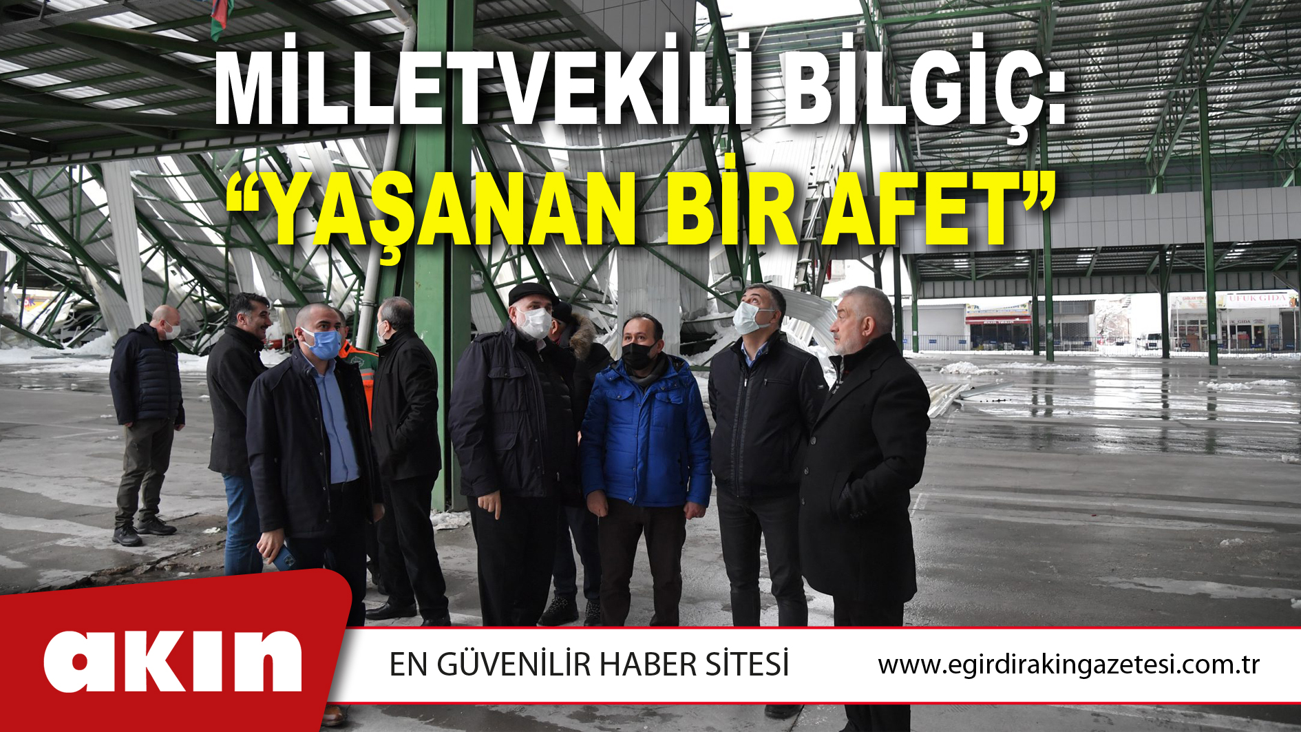 Milletvekili Bilgiç: “Yaşanan Bir Afet”