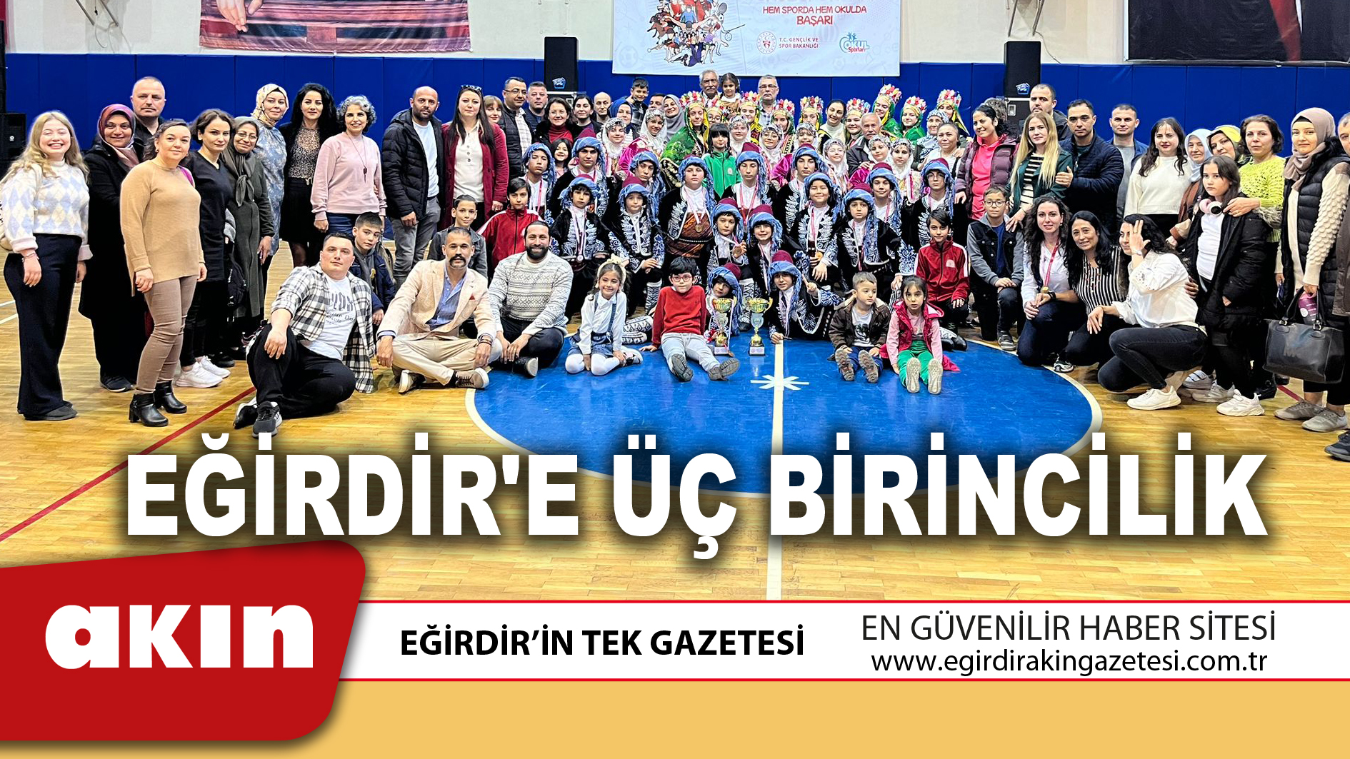 Eğirdir'e Üç Birincilik