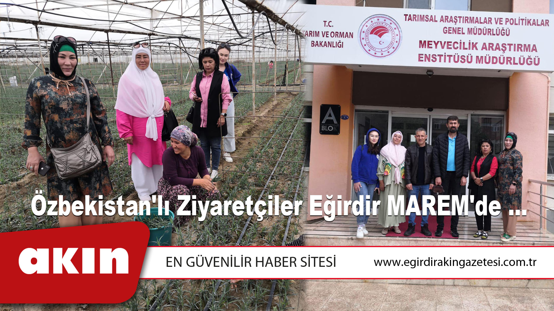 Özbekistan'lı Ziyaretçiler Eğirdir MAREM'de 