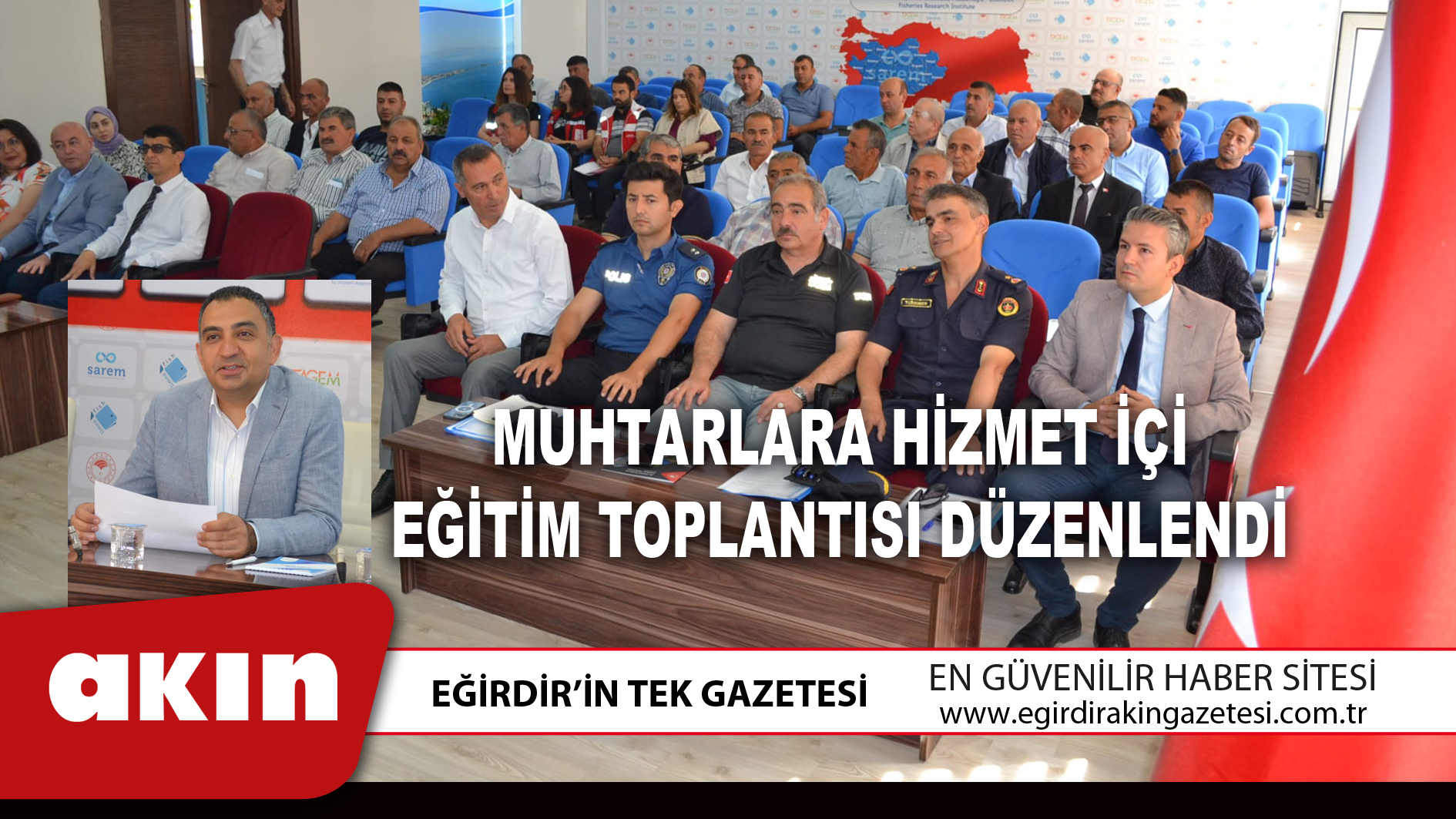 Muhtarlara Hizmet İçi Eğitim Toplantısı Düzenlendi