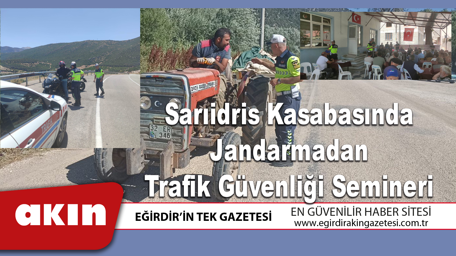 Sarıidris Kasabasında Jandarmadan Trafik Güvenliği Semineri