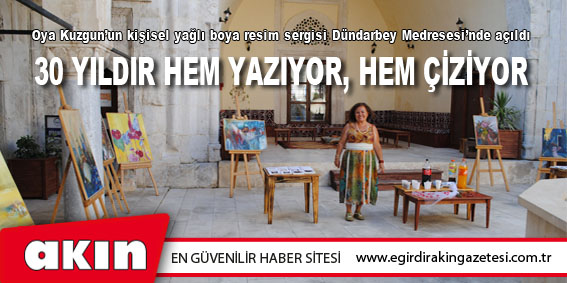 30 YILDIR HEM YAZIYOR- HEM ÇİZİYOR…