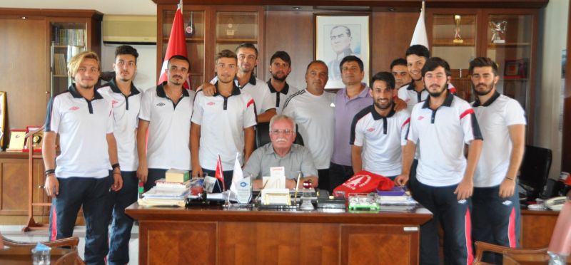 Muratpaşa Belediyespor'dan Başkan Şengöl'e ziyaret