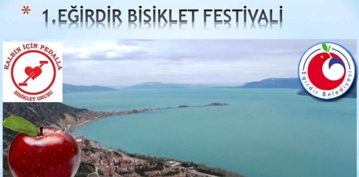 Eğirdir, 1'nci Bisiklet Festivaline Hazırlanıyor
