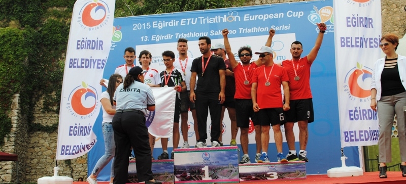 Şirketler Triatlonunda Eğirdir Damgası...