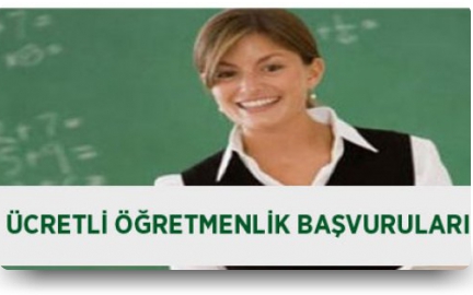 Ücretli Öğretmenlik Başvurularında Yarın Son Gün