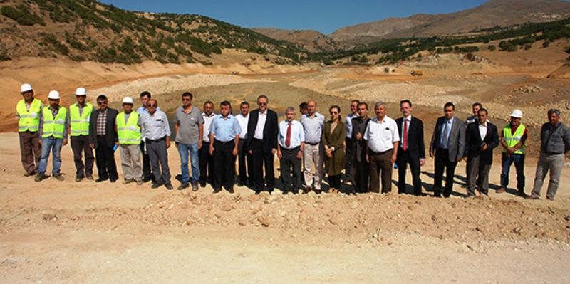 DSİ Genel Müdürü Ali Rıza Diniz Isparta'da incelemelerde bulundu