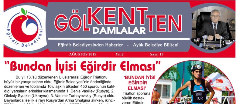 Gölkent'ten Damlalar'ın 13. Sayısı Çıktı