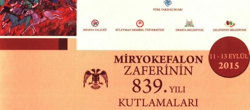 MİRYOKEFALON ZAFERİ'NİN 839. YILI KUTLANACAK