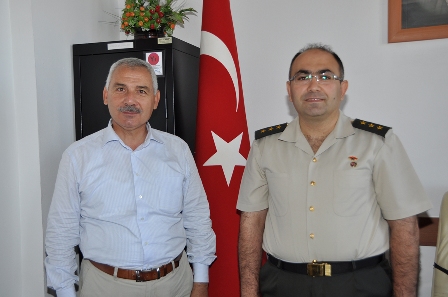 BAŞKAN ÖZMERAL'DEN EĞİRDİR ASKERLİK ŞUBESİ BAŞKANLIĞI'NA ZİYARET
