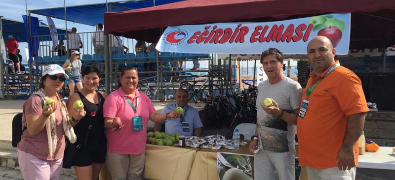 EĞİRDİR BELEDİYESİNİN TANITIM İÇİN BU SEFERKİ DURAĞI ALANYA...