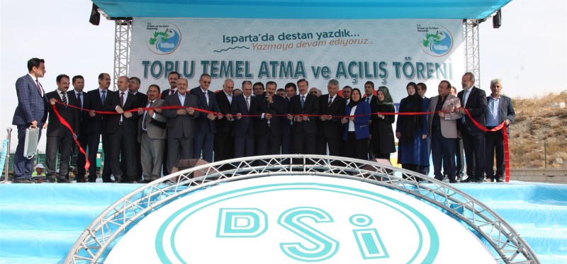 Prof. Dr. Veysel Eroğlu Isparta'ya 16 yatırım müjdesi ile geldi
