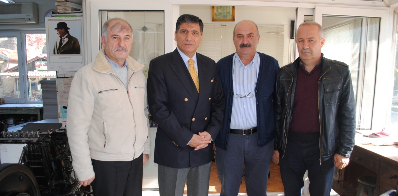 MİLLETVEKİLİ OKUTAN GAZETEMİZİ ZİYARET ETTİ